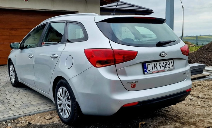 Kia Ceed cena 34900 przebieg: 123018, rok produkcji 2018 z Inowrocław małe 56